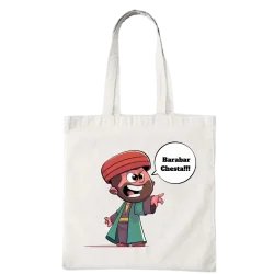 Barabar Chesta !!! Tote Bag