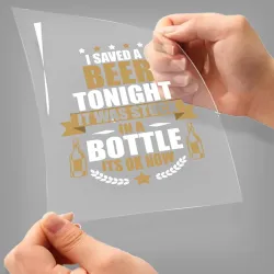 I Saved A Beer Tonight It...