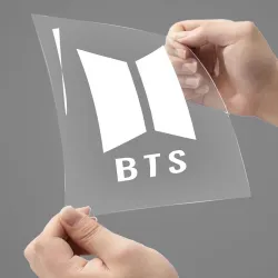 BTS Logo Sticky A4 Transfer...