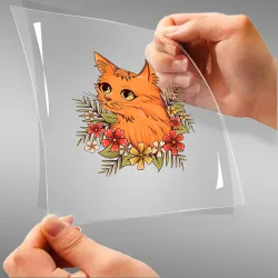 Flower Cat A4 StickZing