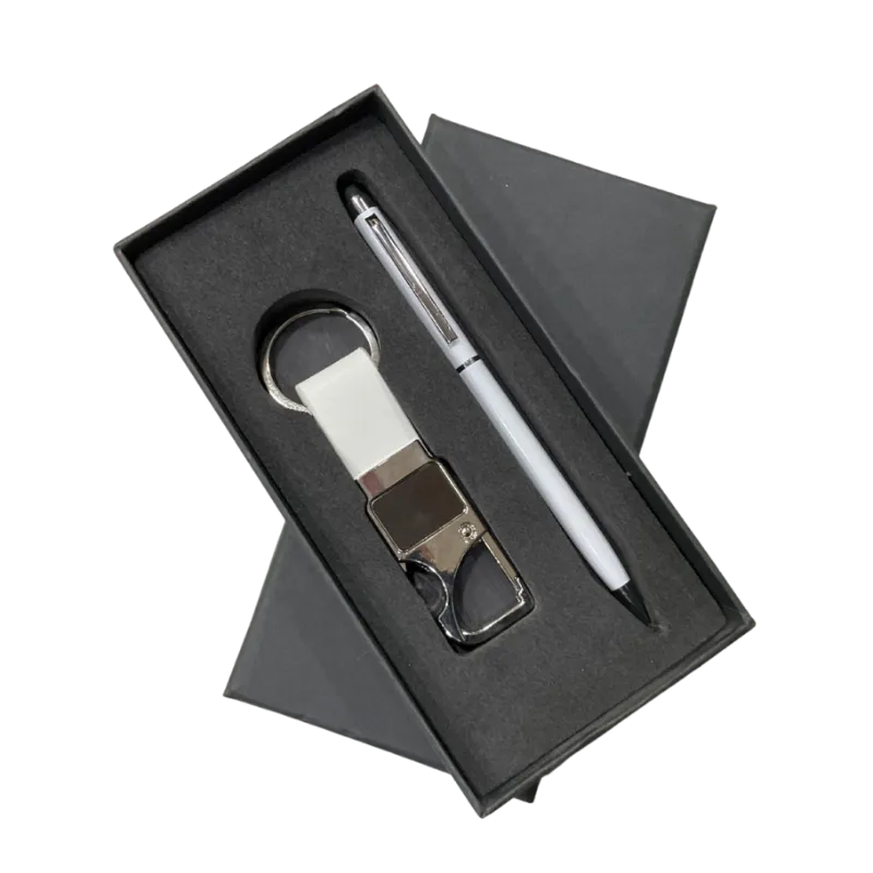 Metal keychain And Ball Pen kit