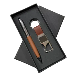 Team Emblem Key Holder (Brown)