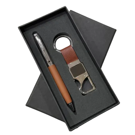 Team Emblem Key Holder (Brown)