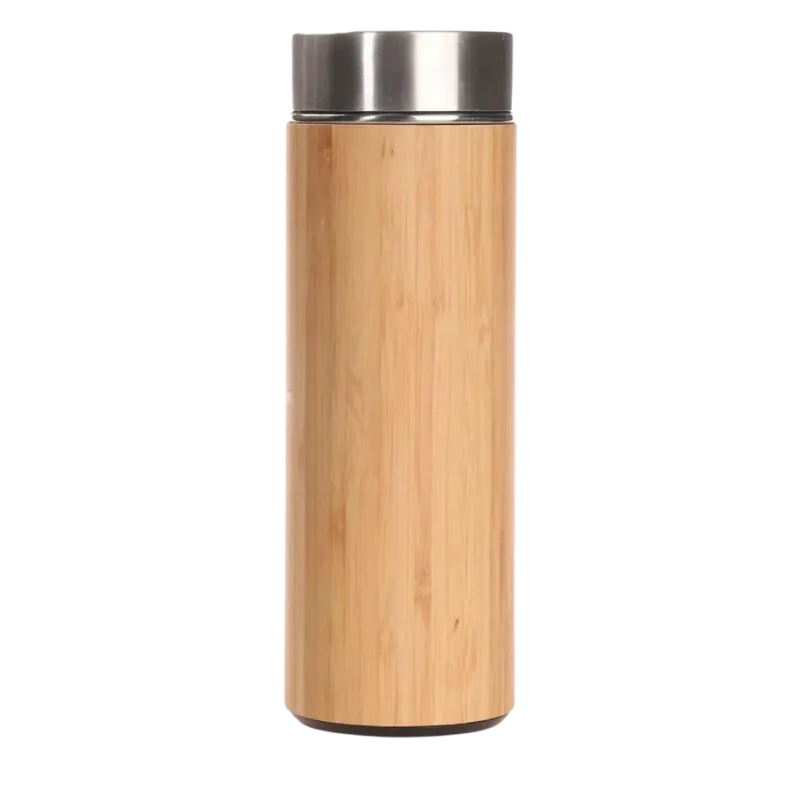 Bamboo Thermos Vacuum Flask
