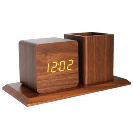 Wooden Digital Clock