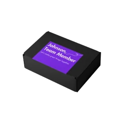 Shipping Box With Sticker