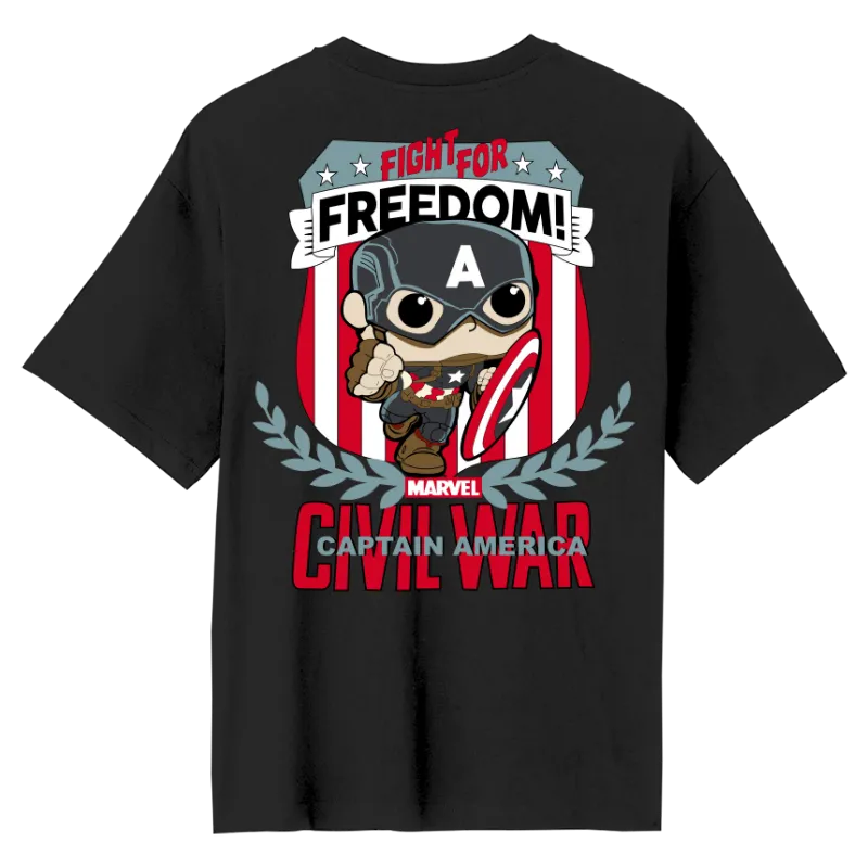 Captain America Oversized T-Shirt