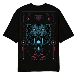 Neon Tiger Oversized T-Shirt