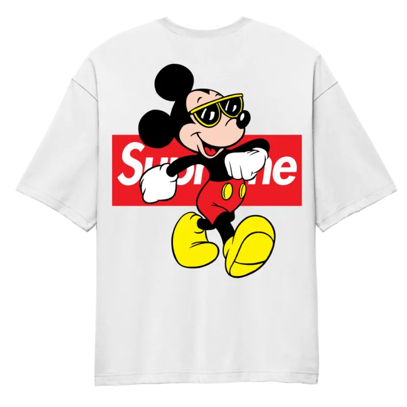 Mickey Mouse Shades Oversized T-Shirt