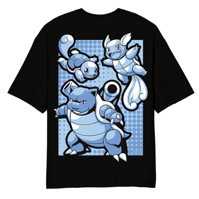 Pokemon Squirtle Oversized T-Shirt