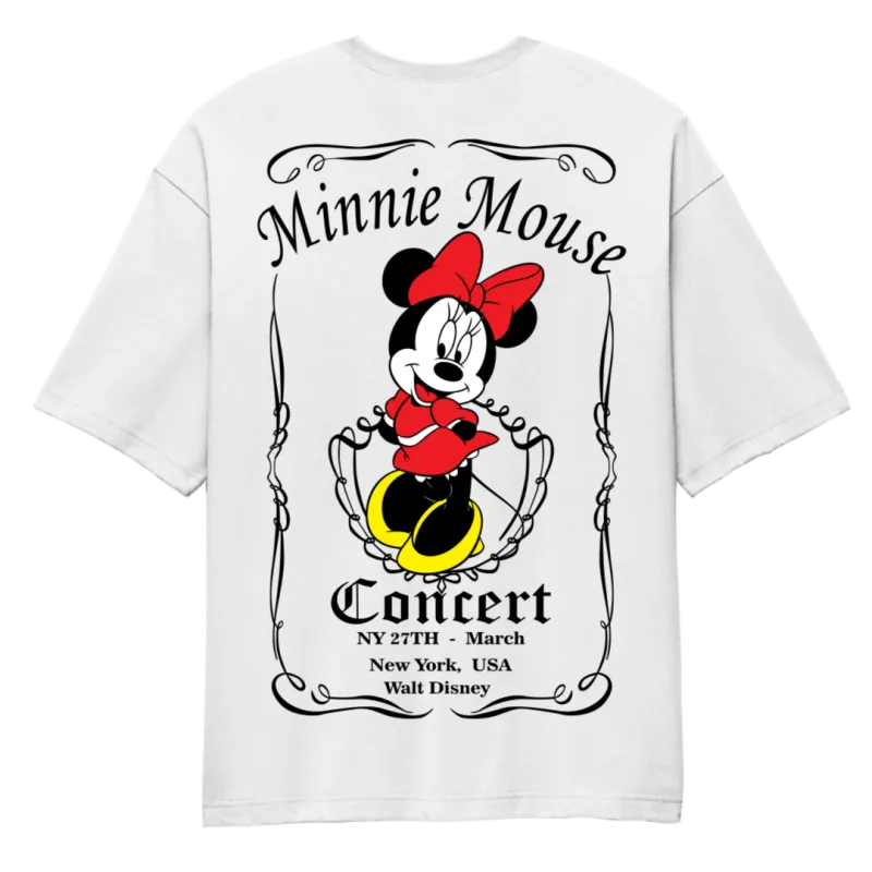 Minnie-Mouse Concert Oversized T-Shirt
