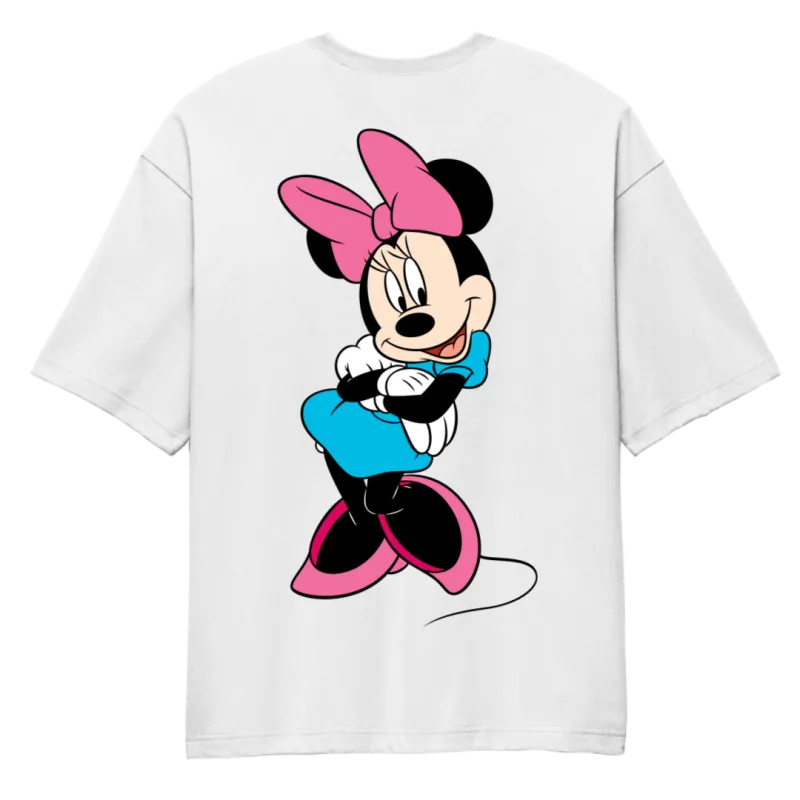 Minnie-Mouse Couple Oversized T-Shirt