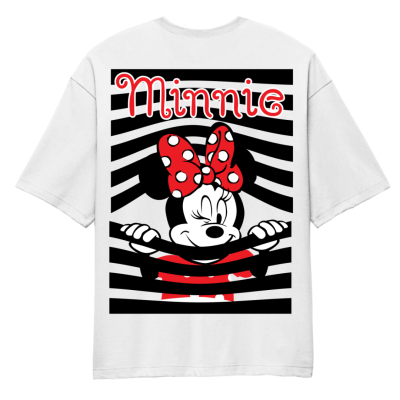 Minnie-Mouse  Oversized T-Shirt
