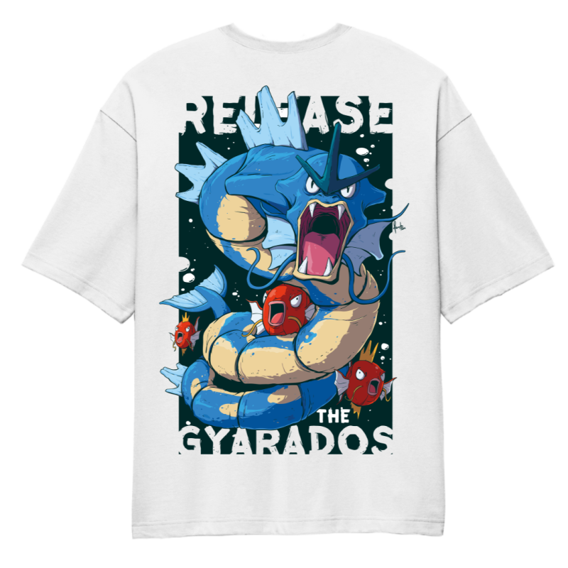 Pokemon Gyarados Oversized T-Shirt