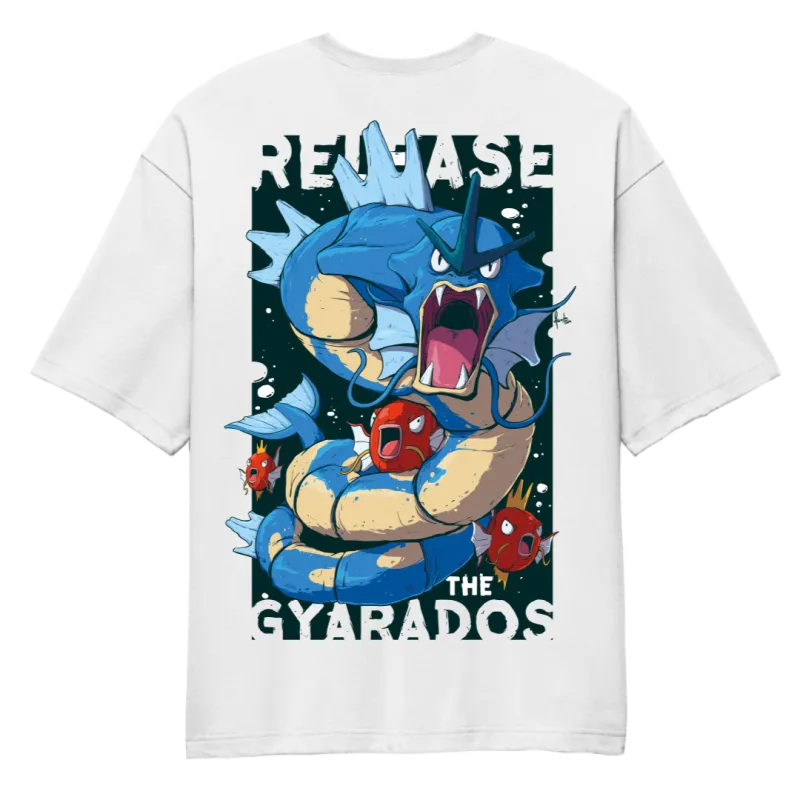 Pokemon Gyarados Oversized T-Shirt