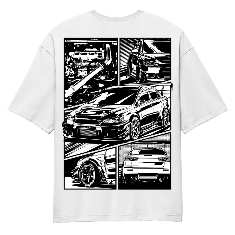 Mitsubishi Evo Oversized T-Shirt