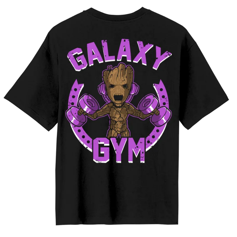 Groot Galaxy Gym Oversized T-Shirt