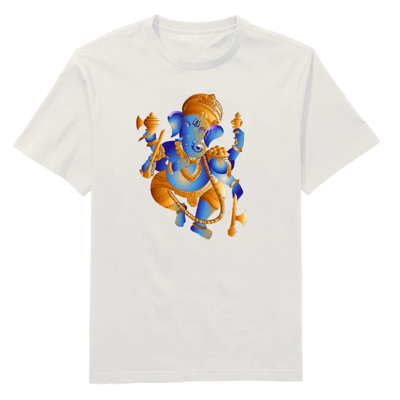 Happy Ganesh Chaturthi Round Neck T-Shirt