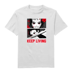 Keep Living Round Neck T-Shirt