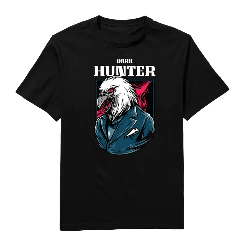 Dark Hunter Round Neck T-Shirt