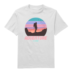 Adventure Is Calling Round Neck T-Shirt