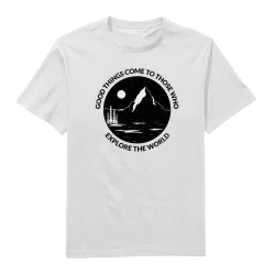 Explore The World Round Neck T-Shirt