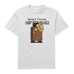 Off The Clock Round Neck T-Shirt
