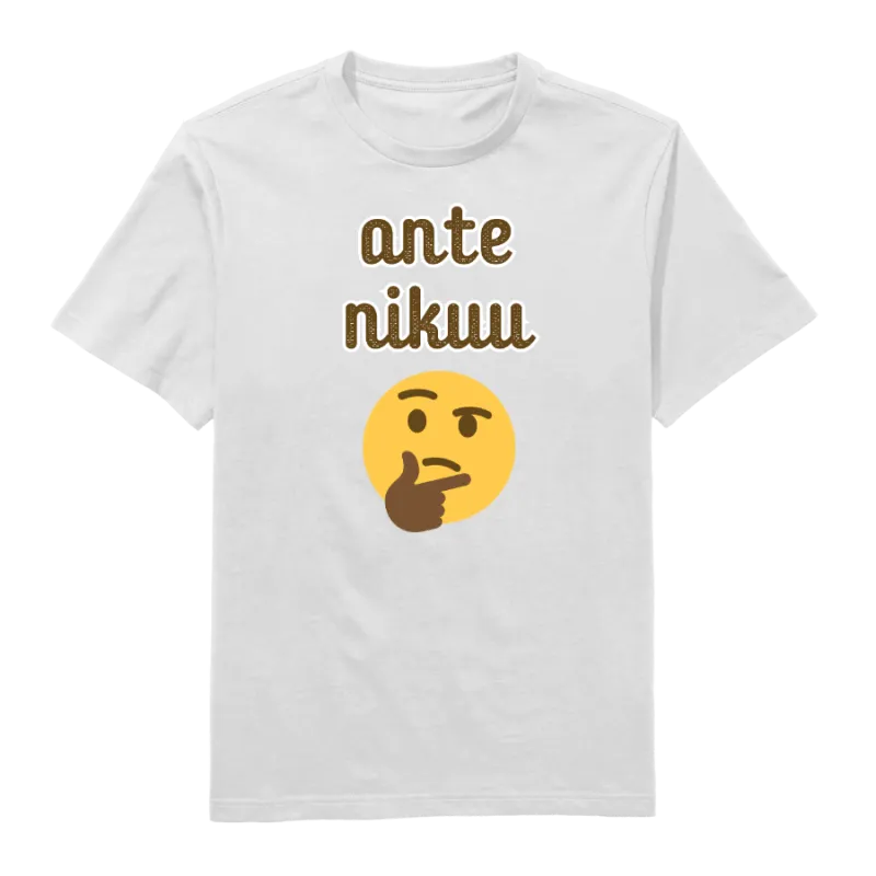 Ante Nikuu Round Neck T-Shirt
