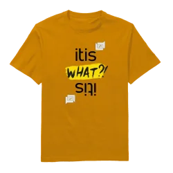 It Is What? It Is Round...