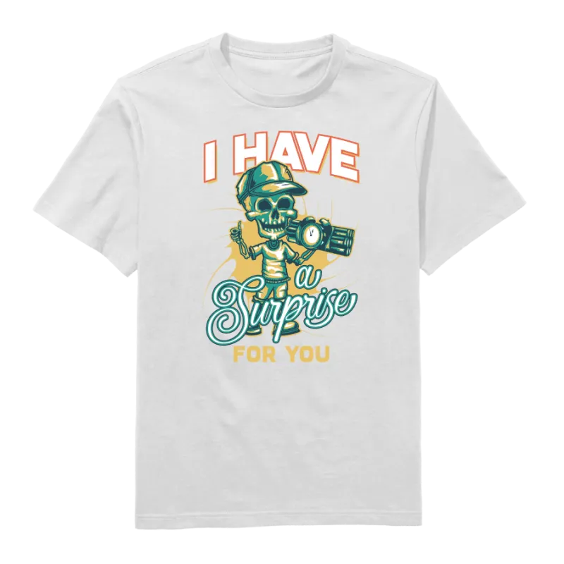 Surprise Round Neck T-Shirt