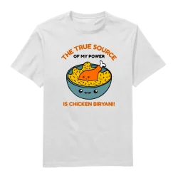 Love For Biryani Round Neck...