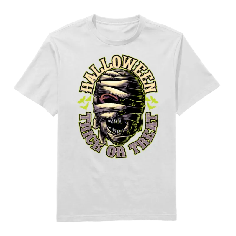 Trick Or Treat Round Neck T-Shirt