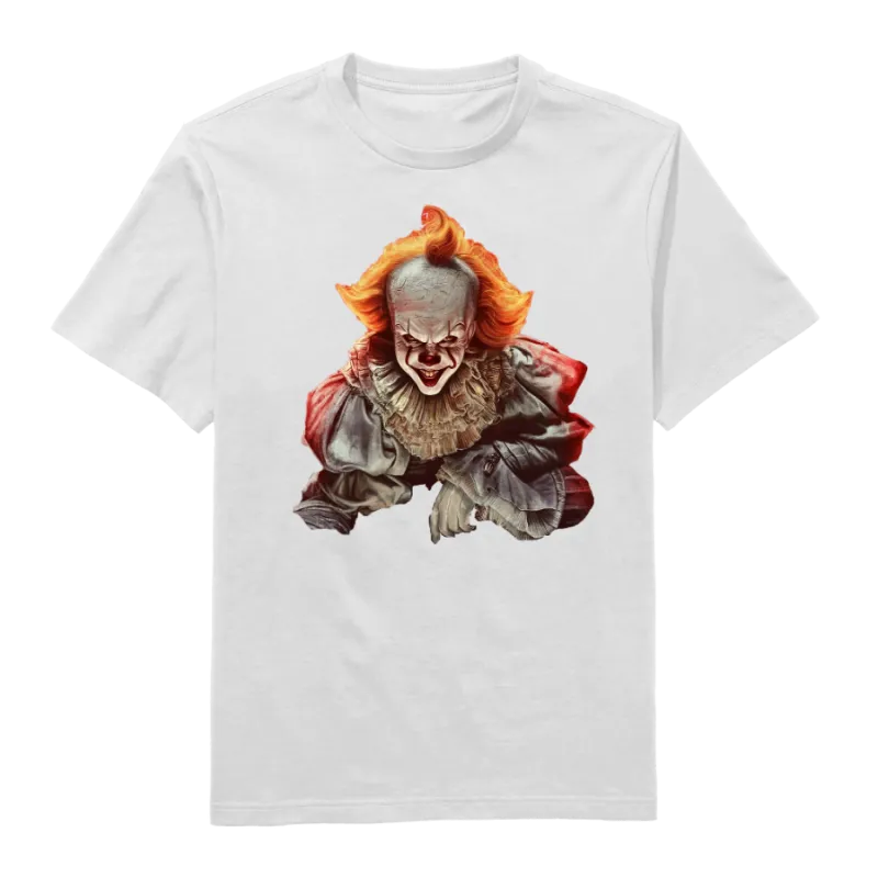 Clown Round Neck T-Shirt