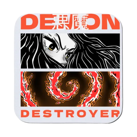 Demon Tea Coaster
