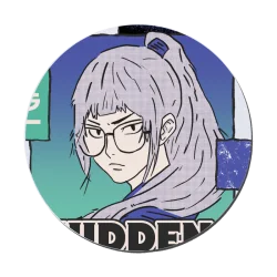 Hidden power Round Tea Coaster