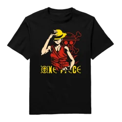 One Piece Round Neck T-Shirt