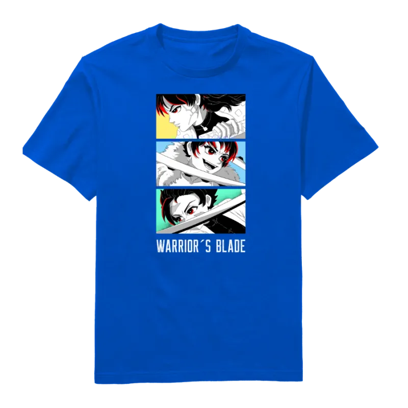 Warriors Blade Round Neck T-Shirt