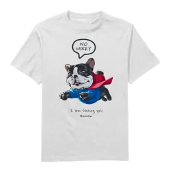Super dog Round Neck T-Shirt