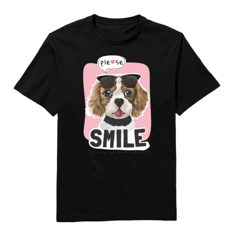 Woof Yeah! Round Neck T-Shirt
