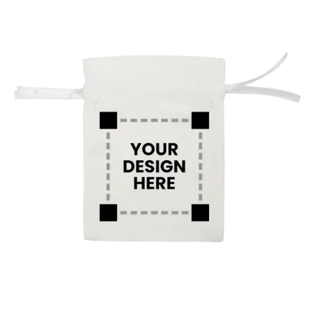 Customized  Double Sided Plush drawstring bag Pack