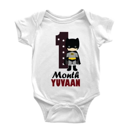 One Month Baby Onesie