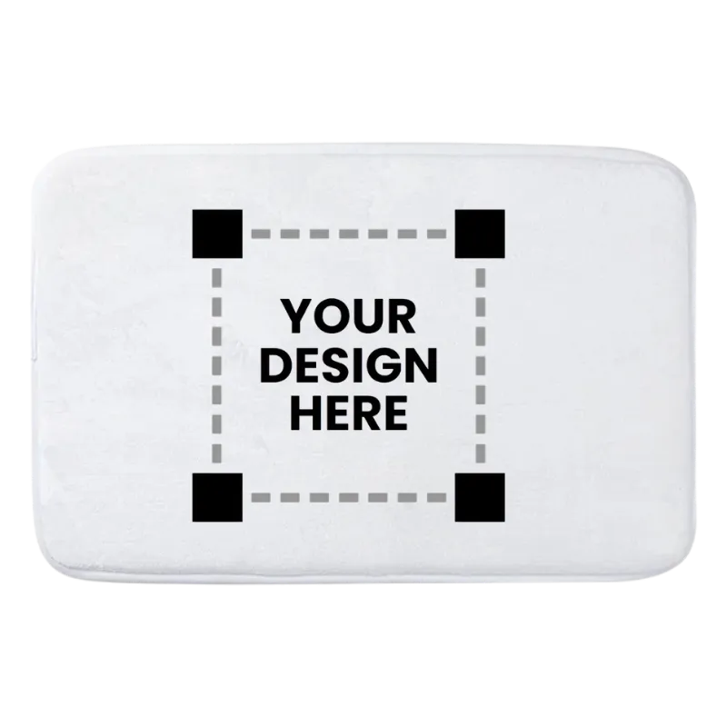 Customized bath mat