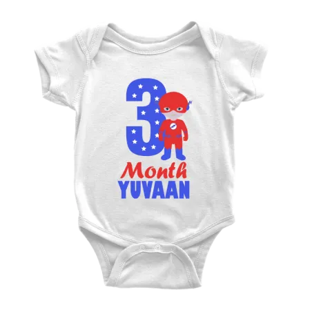 Three Month Baby Onesie