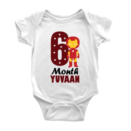 Six Month Baby Onesie
