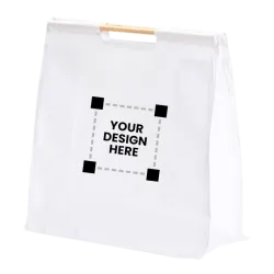 Customized tote bag with 2...
