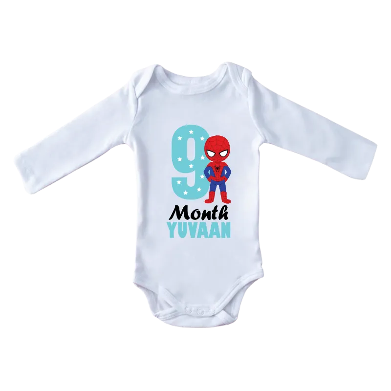 Nine Month Baby Full Sleeves Onesie