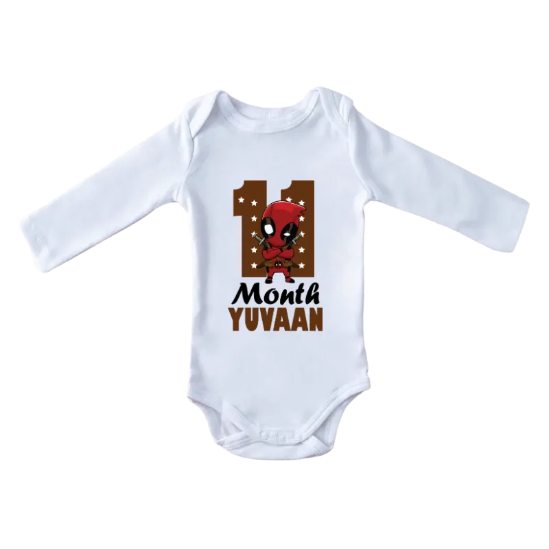 Eleventh Mont Baby  Full Sleeves Onesie