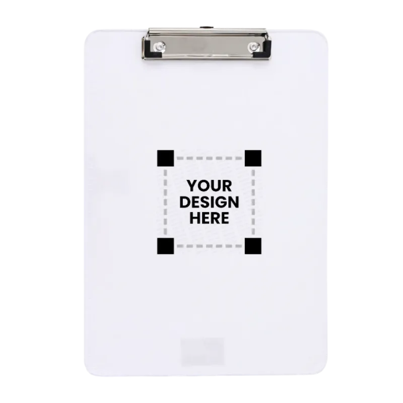 Customized Leather Clipboard with Metal Clip