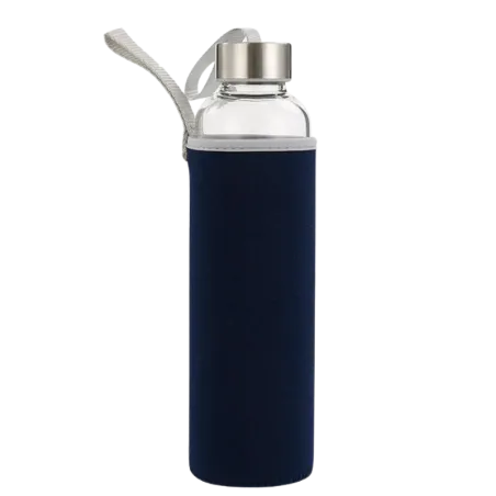 Borosilicate Glass Bottle With Silicon Pouch