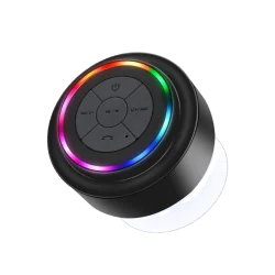 Round bluetooth speaker